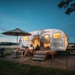 kamperen met caravan