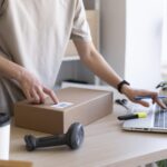 pakketje inpakken webshop