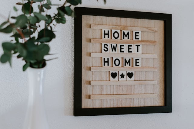 huis een persoonlijke touch met een leuk lijstje