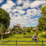Een boerderijtuin